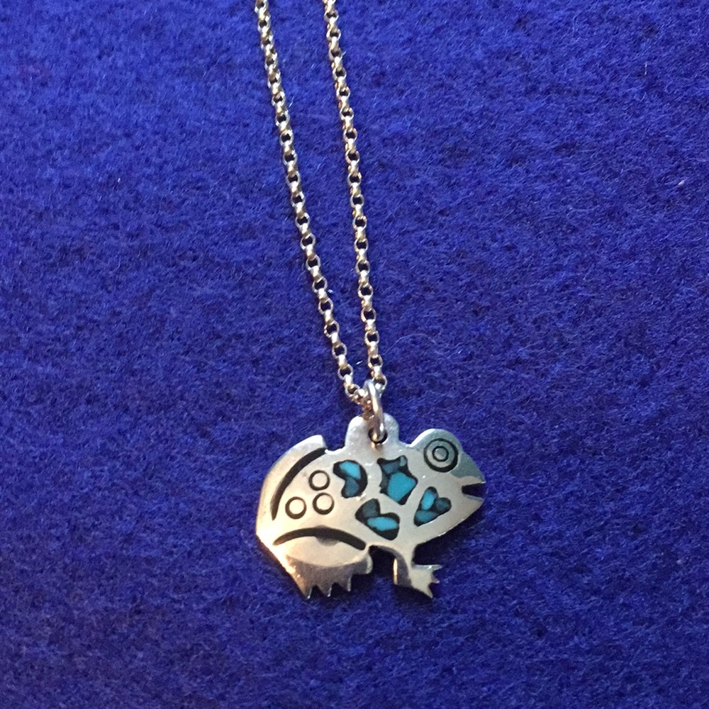Sterling & turquoise necklace